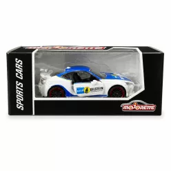 Majorette Sports Cars Toyota GT86 autómodell - fehér/kék