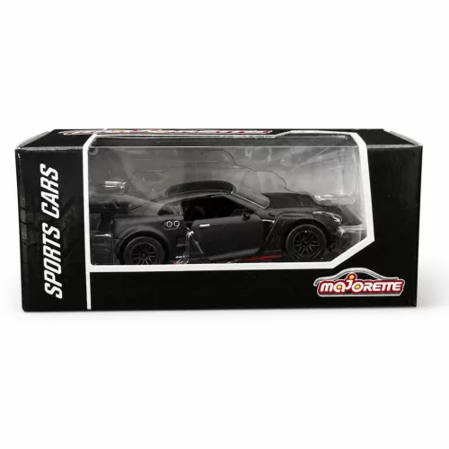 Majorette Sports Cars Nissan GT-R Nismo GT3 autómodell - fekete