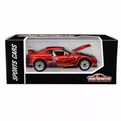 Majorette Sports Cars Nissan GT-R autómodell - metálpiros
