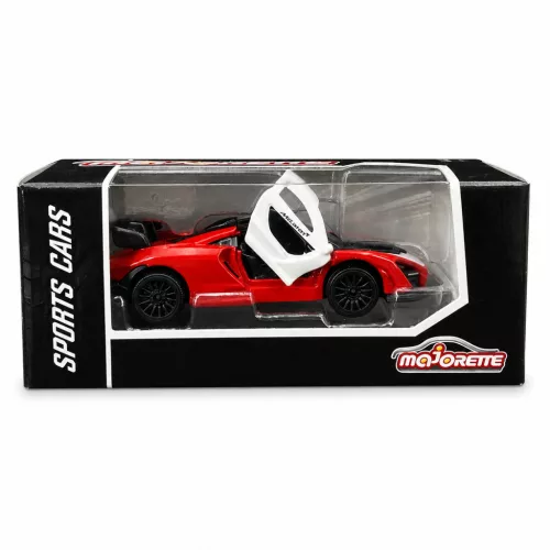 Majorette Sports Cars McLaren Senna autómodell - piros/fehér