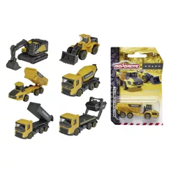   Majorette Volvo Construction Edition - Építőipari Jármű Modellautó (6 féle választható)