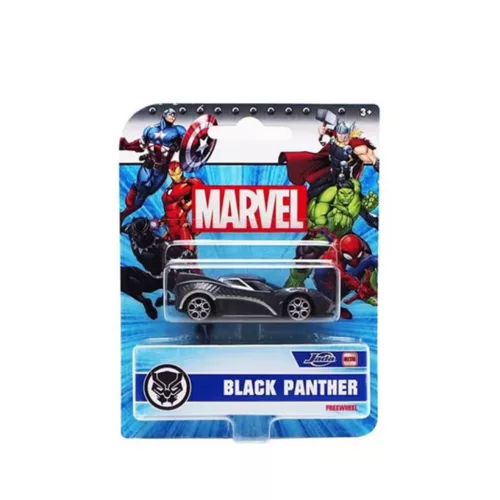 Jada Marvel Single Pack Vehicles Black Panther fém kisautó 1:64 - sötétszürke/fekete