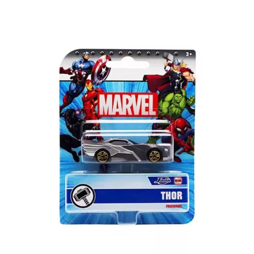 Jada Marvel Single Pack Vehicles Thor fém kisautó 1:64 - szürke/ezüst/piros