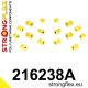 216238A: Rear suspension bush kit SPORT