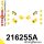 216255A: Front suspension bush kit SPORT