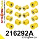 216292A: Rear suspension bush kit SPORT