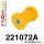 221072A: Front wishbone - front bush 30mm SPORT Yellow