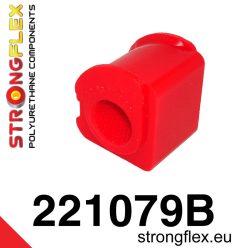221079B: Anti roll bar bush 17mm Red