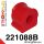 221088B: Front anti roll bar bush 15mm Red