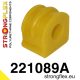 Strongflex Audi A3, S3, RS3 8L FWD (1996–2003) Első Stabilizátor Szilent SPORT – 221089A_17mm