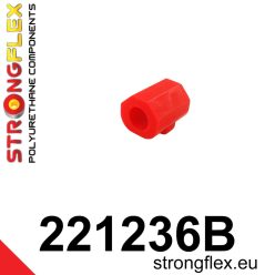 221236B: Front anti roll bar bush 18mm Red