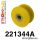 221344A: Front wishbone - rear bush SPORT Yellow