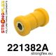 221382A: Front wishbone front bush SPORT Yellow