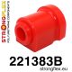 221383B: Front wishbone rear bush Red