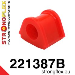 221387B: Rear anti roll bar mount inner bush 20mm Red