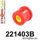 221403B: Front wishbone rear bush Red