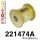 221474A: Rear lower link outer bush SPORT Yellow