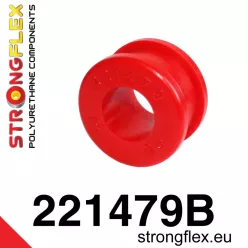 221479B: Front anti roll bar eye bolt bush 21mm Red