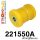 221550A: Rear suspension - lower inner arm bush SPORT Yellow