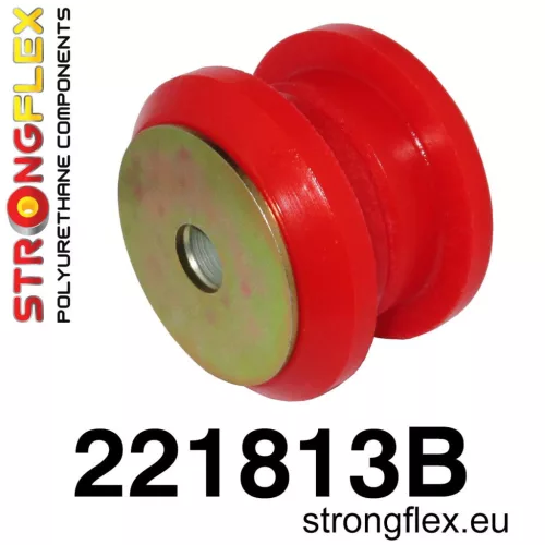 221813B: Rear beam mount bush 62mm Red