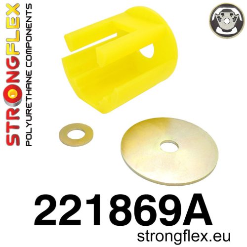 221869A: Lower engine mount insert SPORT Yellow