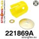 221869A: Lower engine mount insert SPORT Yellow