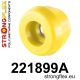 221899A: Front shock top mount bush SPORT Yellow