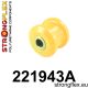 221943A: Rear upper arm bush – inside SPORT Yellow