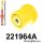 221964A: Rear beam bush SPORT Yellow
