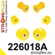 226018A: Front suspension bush kit SPORT Custom Old type 0 x 221084 Yellow