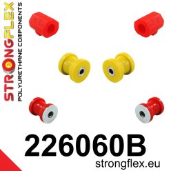 226060B: Front suspension bush kit 18mm Black