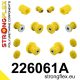 226061A: Full suspension bush kit SPORT Custom Yellow