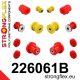 226061B: Full suspension bush kit 20mm Red