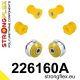 226160A: Front suspension bush kit SPORT 16mm Yellow