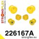 226167A: Front suspension bush kit SPORT 19,5mm 221897 Yellow