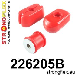 226205B: Gearbox mount bush kit Red