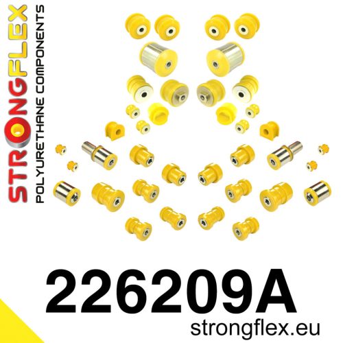 226209A: Front and rear suspension kit SPORT 31mm 18mm 221761 Yellow