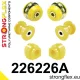 226226A: Front suspension bush kit SPORT 21,5mm Yellow