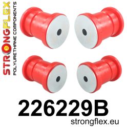 226229B: Rear subframe bush kit - after 29.05.2012 Red