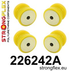 226242A: Rear subframe bush kit SPORT Yellow