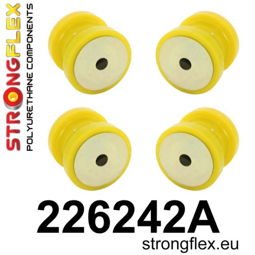 226242A: Rear subframe bush kit SPORT Yellow