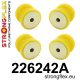 226242A: Rear subframe bush kit SPORT Yellow