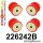226242B: Rear subframe bush kit
