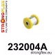 232004A: Rear lower wishbone bush – outside SPORT Yellow