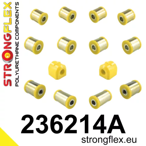 236214A: Rear suspension bush kit SPORT Custom Black