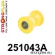 251043A: Front control arm bush SPORT Black