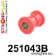 251043B: Front control arm bush Red