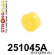 251045A: Front strut bar to chassis bush SPORT Yellow