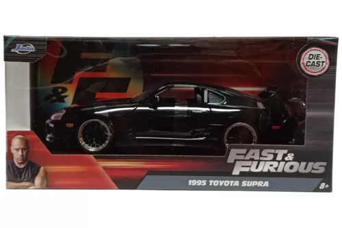 Jada 1:24 Fast & Furious 1995 Toyota Supra (fekete)