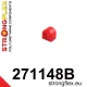 271148B: Rear anti roll bar bush 21mm Red
